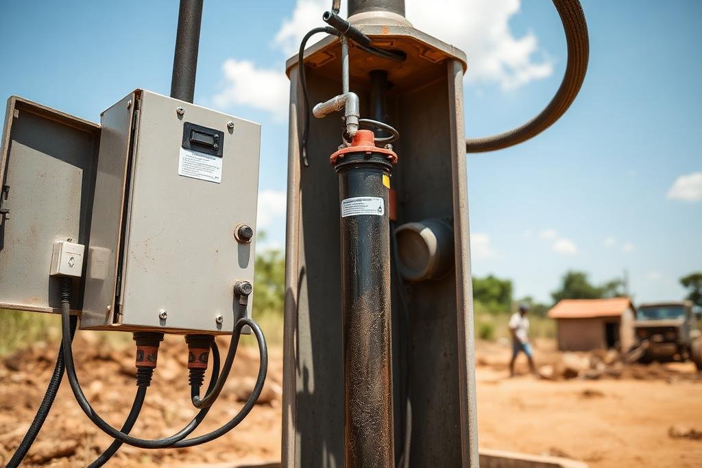Forage à pompage électrique